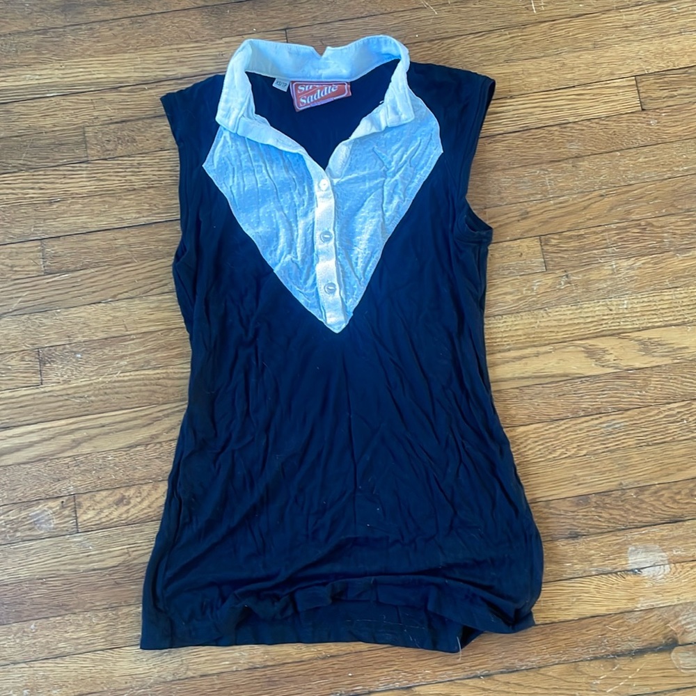 Street and saddle victory gallop sleeveless top XS